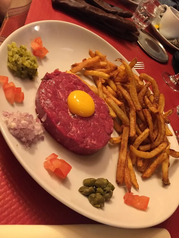 Steak Tartare Au Couteau